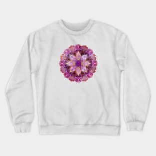 Pink Mandala Sacred Geometry Crewneck Sweatshirt